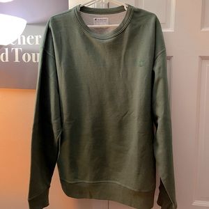 Champion Crew Neck Sweatshirt - XL - Light Green